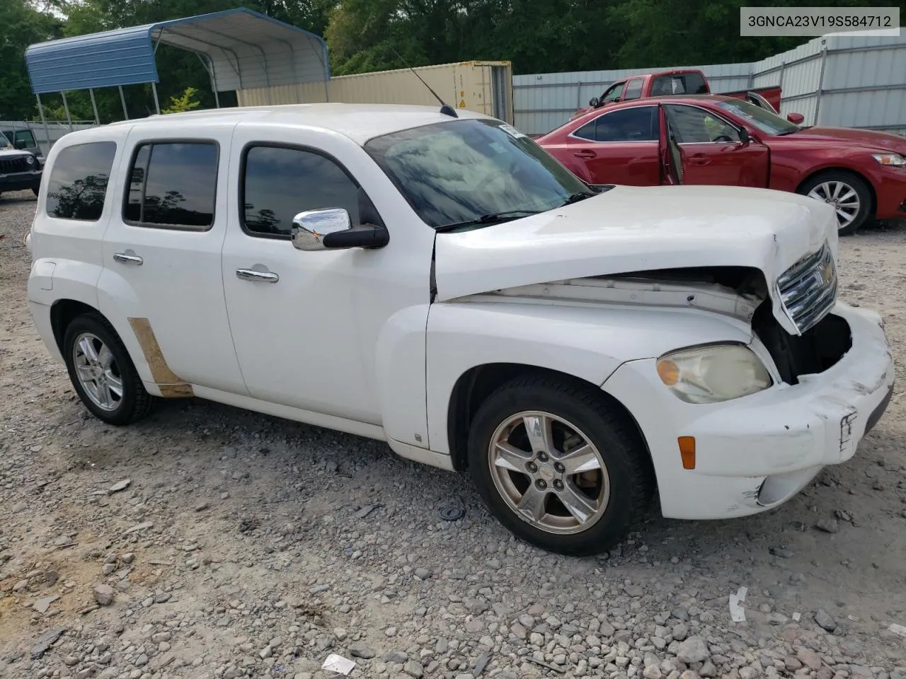 2009 Chevrolet Hhr Lt VIN: 3GNCA23V19S584712 Lot: 50670584