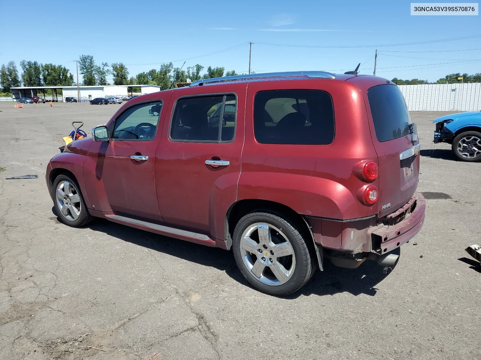 2009 Chevrolet Hhr Lt VIN: 3GNCA53V39S570876 Lot: 57854814