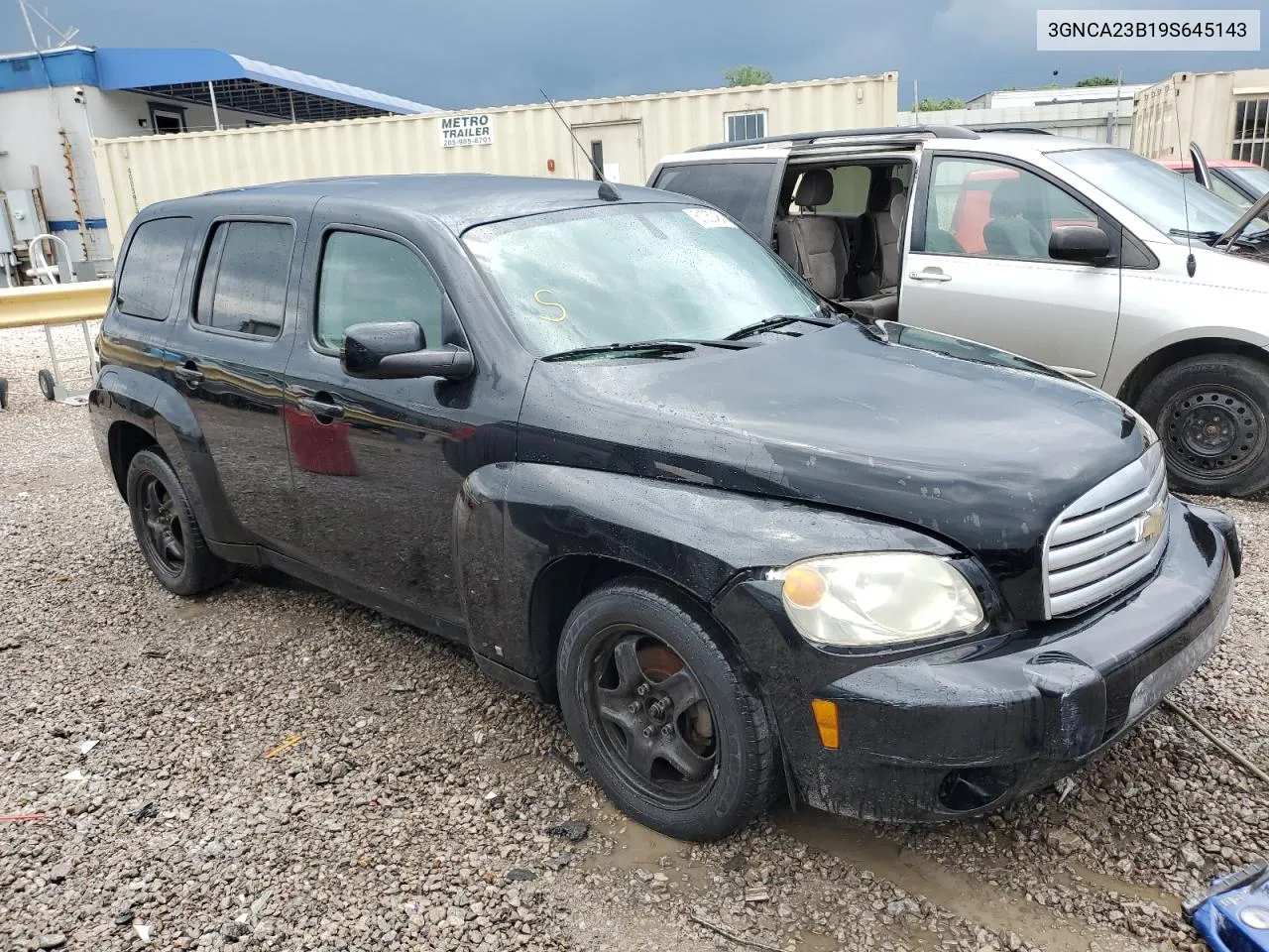 2009 Chevrolet Hhr Lt VIN: 3GNCA23B19S645143 Lot: 61050464