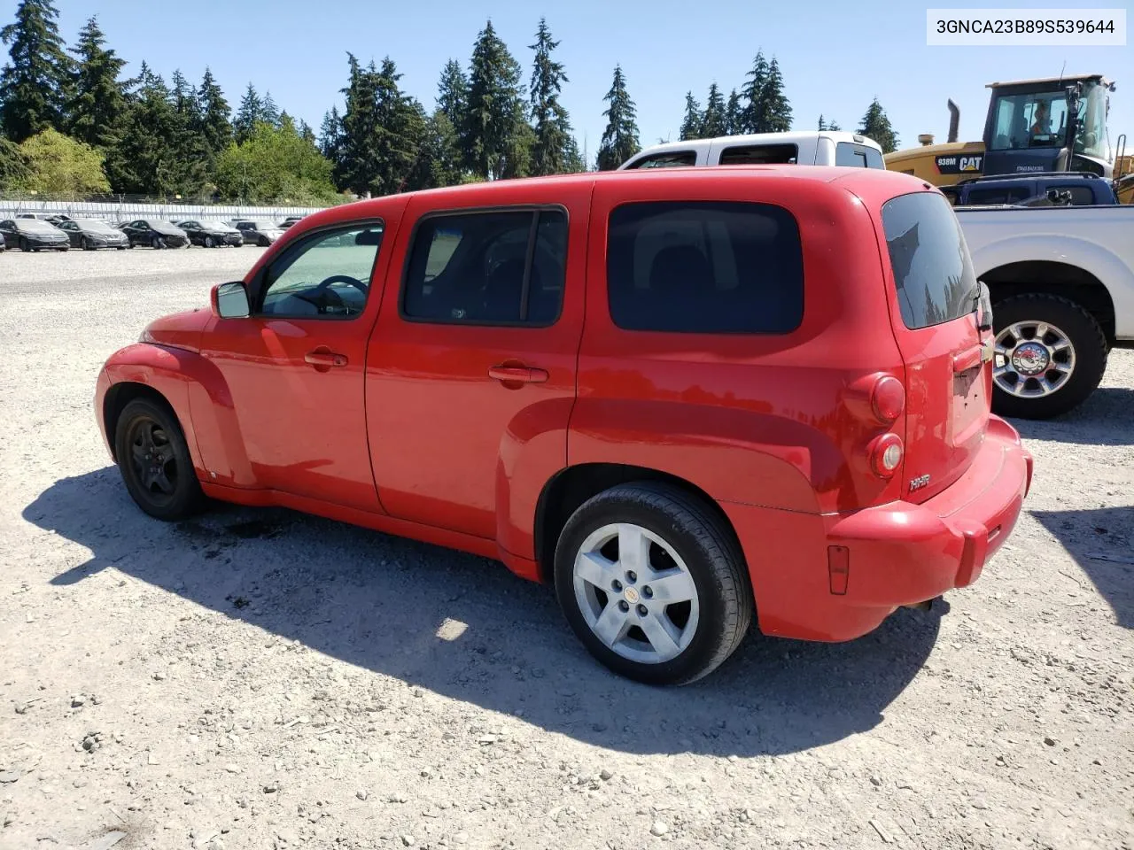 2009 Chevrolet Hhr Lt VIN: 3GNCA23B89S539644 Lot: 63522484