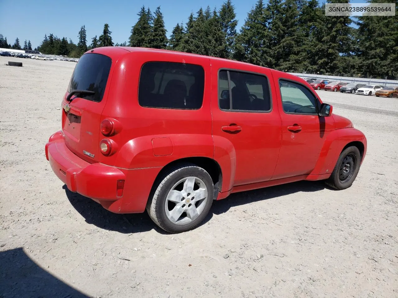 2009 Chevrolet Hhr Lt VIN: 3GNCA23B89S539644 Lot: 63522484