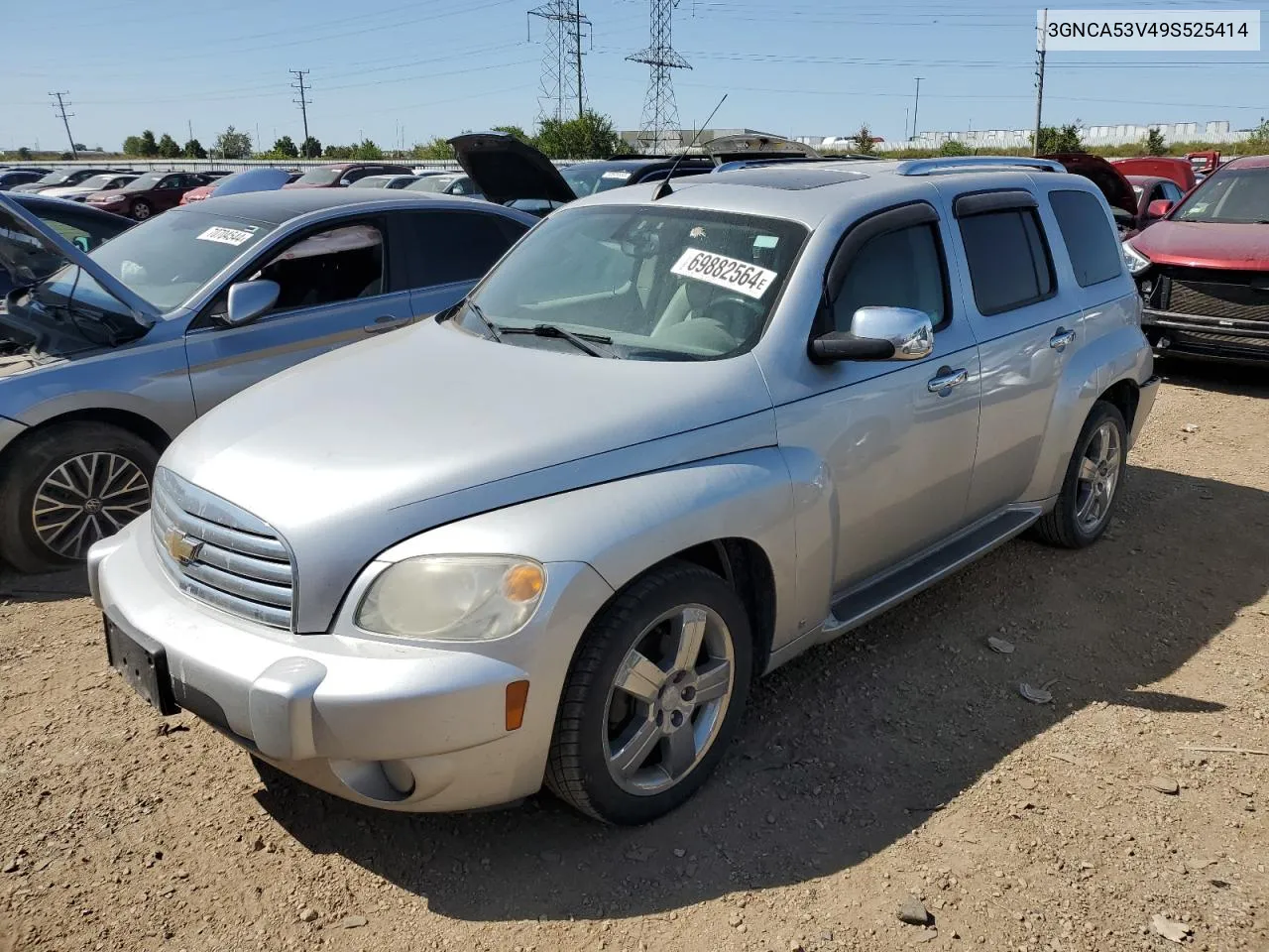 2009 Chevrolet Hhr Lt VIN: 3GNCA53V49S525414 Lot: 69882564