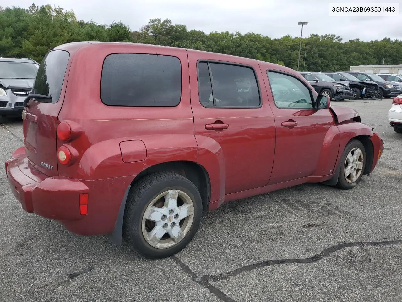 2009 Chevrolet Hhr Lt VIN: 3GNCA23B69S501443 Lot: 71917454