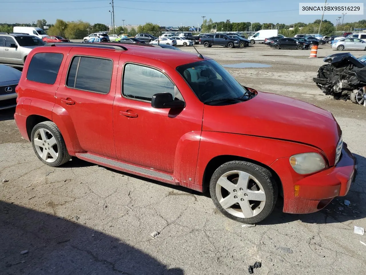 2009 Chevrolet Hhr Ls VIN: 3GNCA13BX9S516229 Lot: 72392714