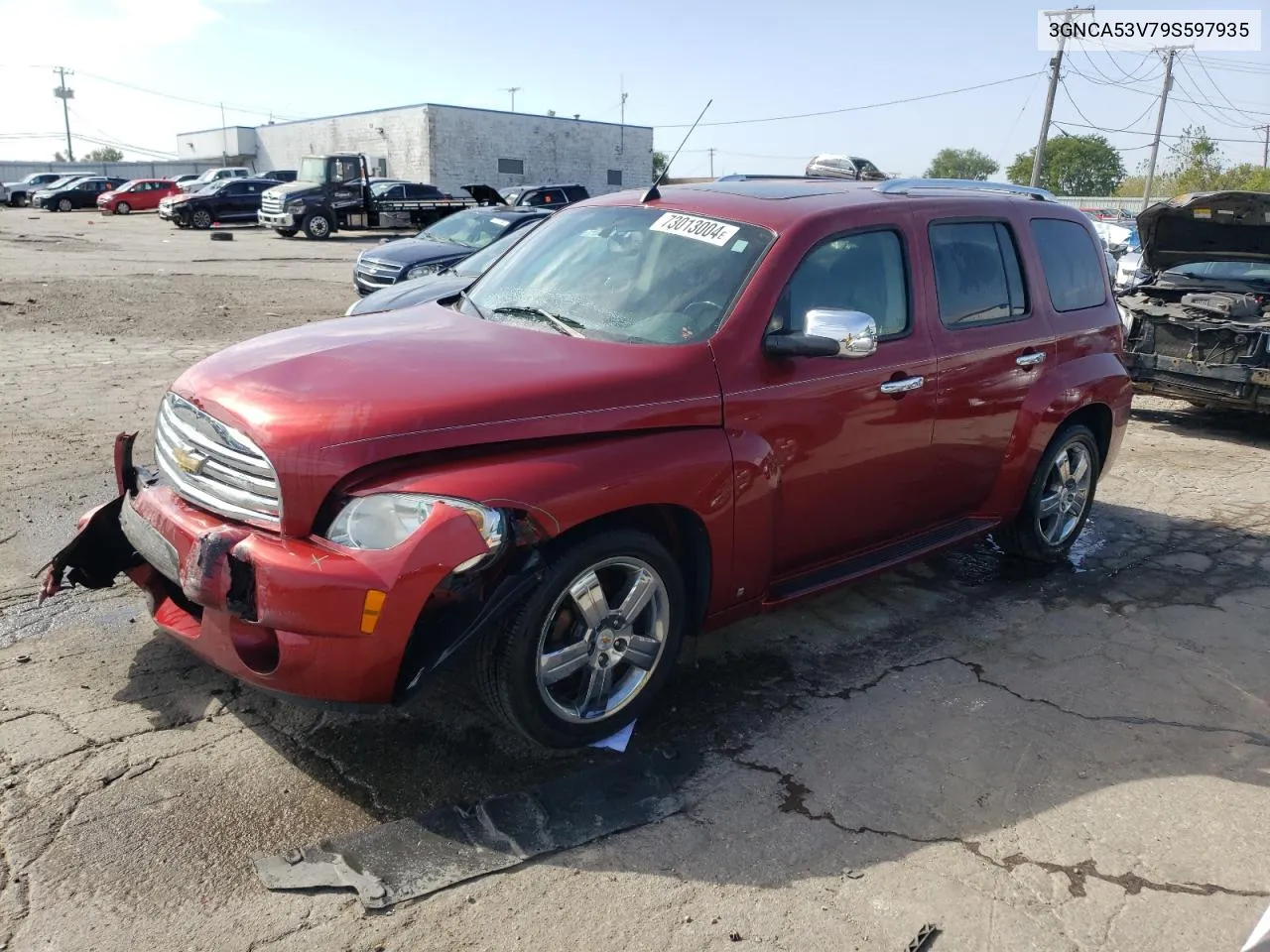 2009 Chevrolet Hhr Lt VIN: 3GNCA53V79S597935 Lot: 73013004