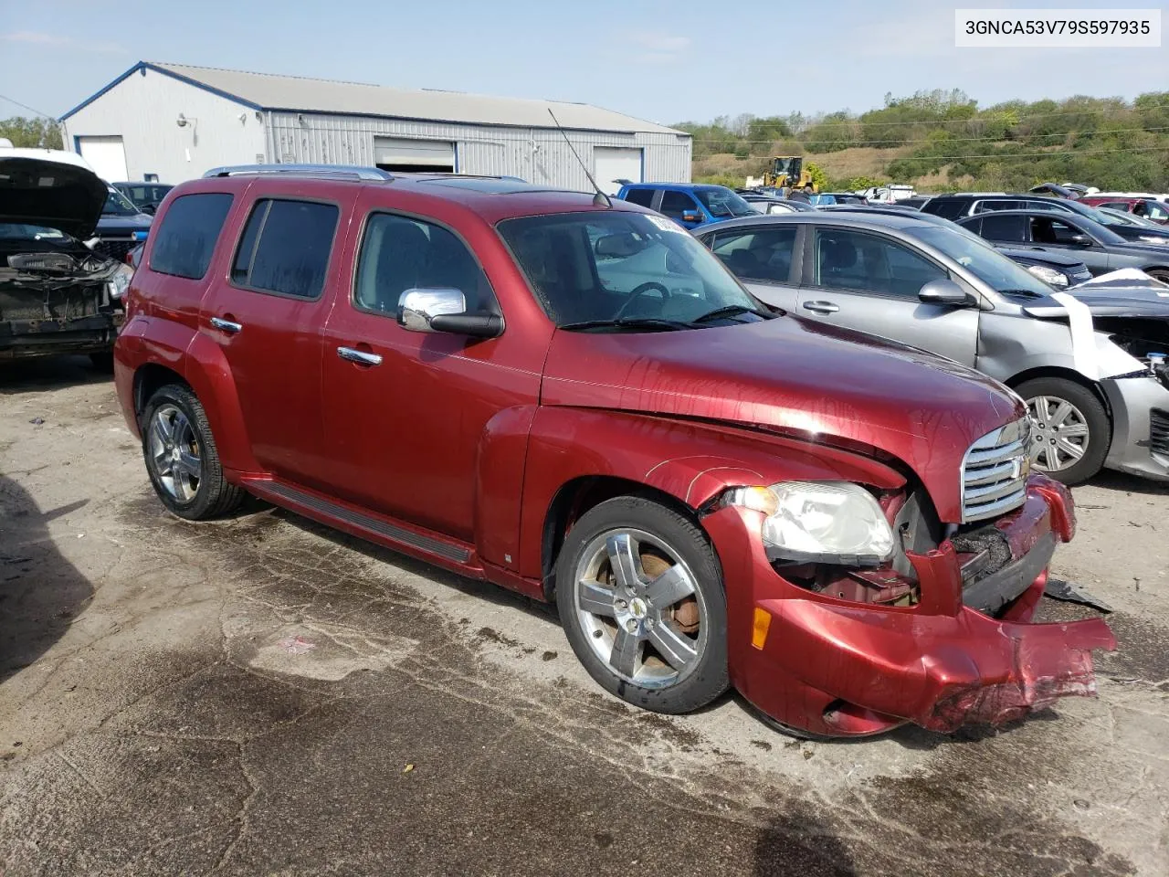 2009 Chevrolet Hhr Lt VIN: 3GNCA53V79S597935 Lot: 73013004