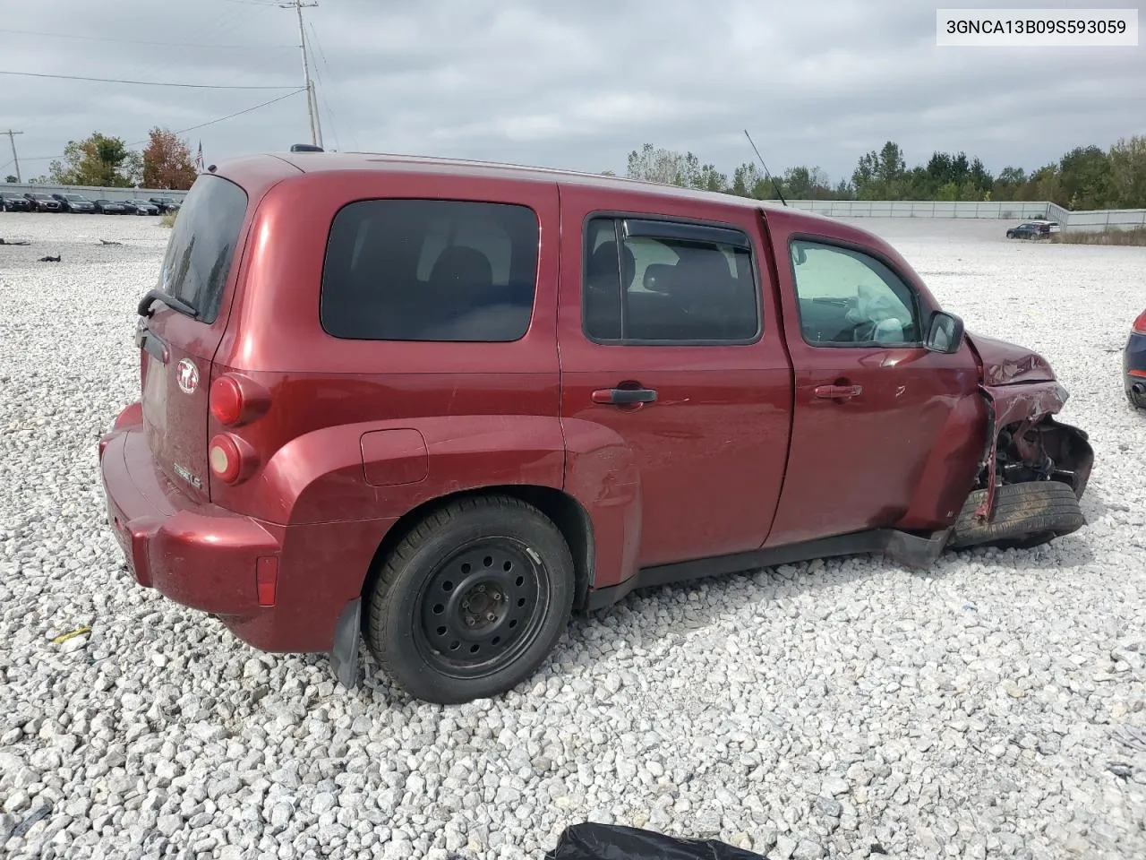 2009 Chevrolet Hhr Ls VIN: 3GNCA13B09S593059 Lot: 73472004