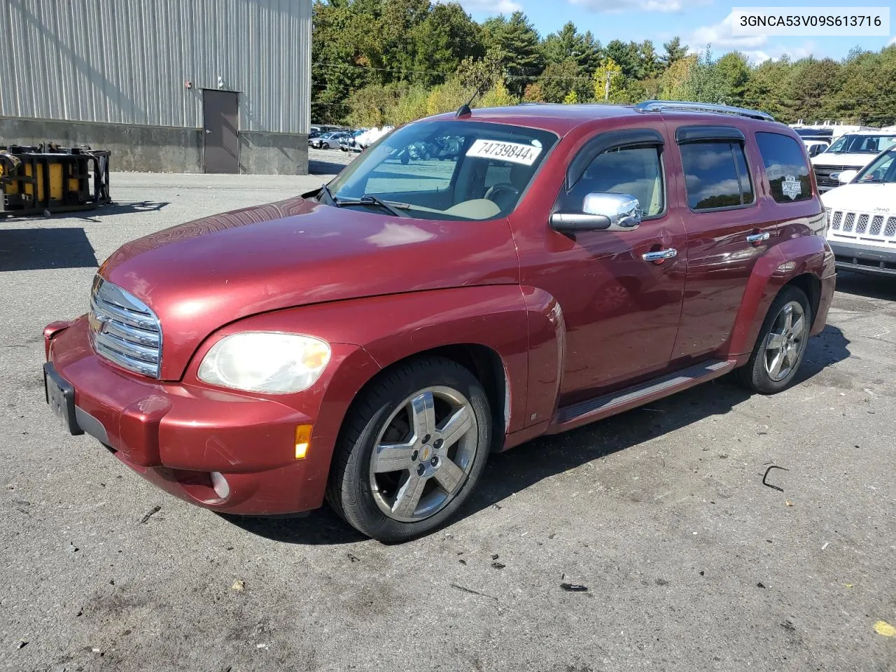 2009 Chevrolet Hhr Lt VIN: 3GNCA53V09S613716 Lot: 74739844