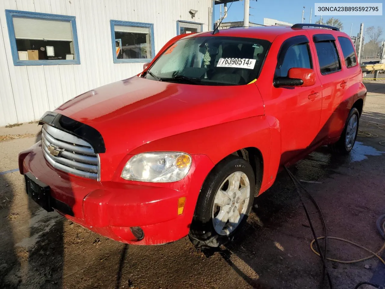 2009 Chevrolet Hhr Lt VIN: 3GNCA23B89S592795 Lot: 76390514