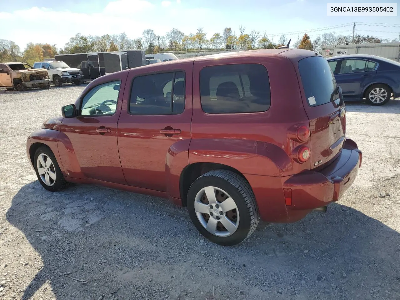 2009 Chevrolet Hhr Ls VIN: 3GNCA13B99S505402 Lot: 76822554