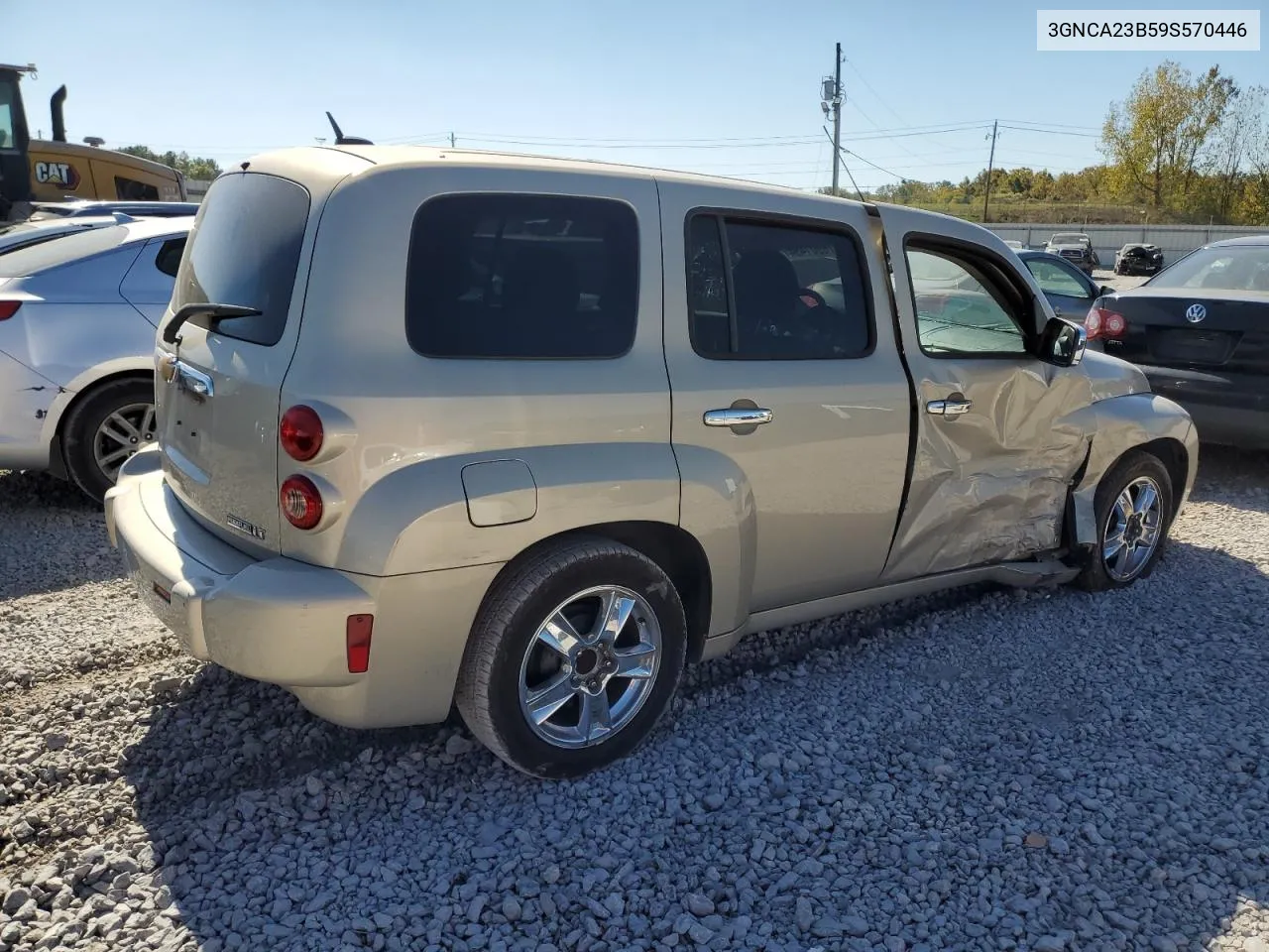 2009 Chevrolet Hhr Lt VIN: 3GNCA23B59S570446 Lot: 76901494