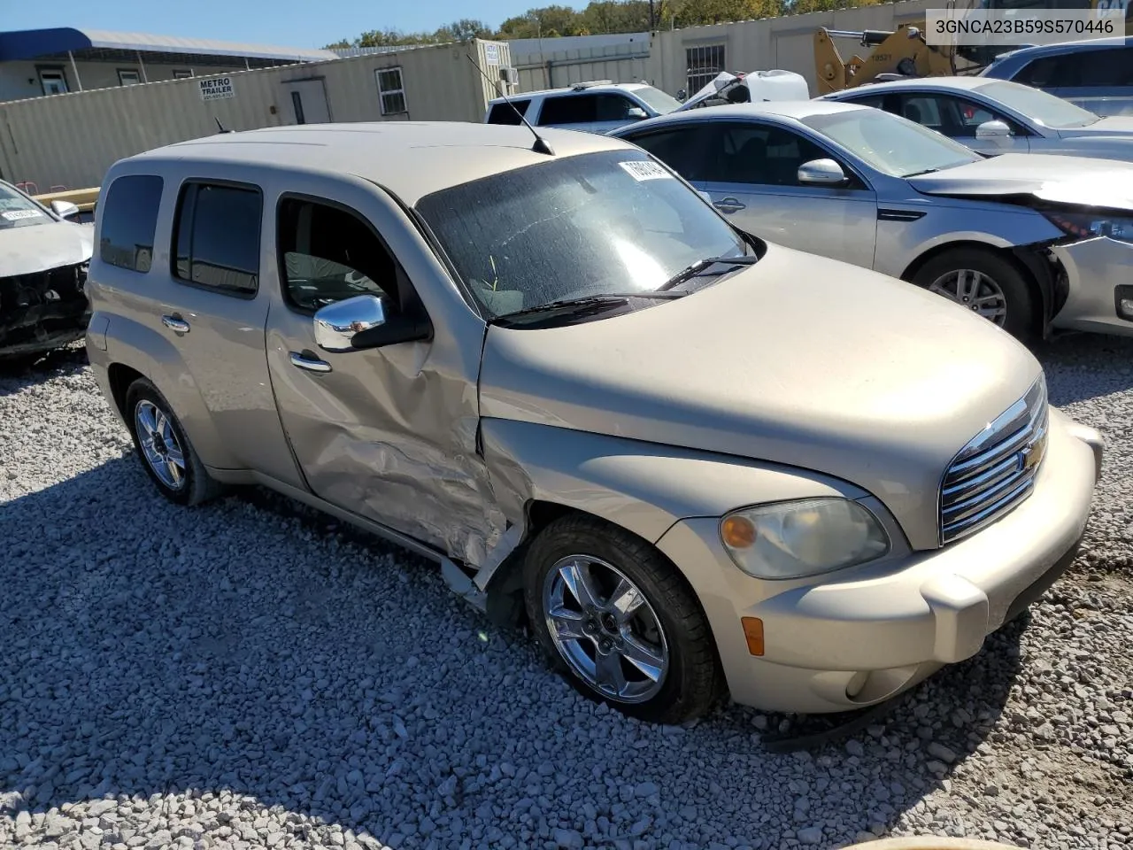 2009 Chevrolet Hhr Lt VIN: 3GNCA23B59S570446 Lot: 76901494