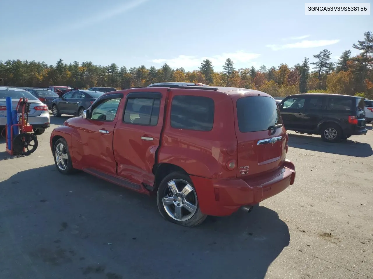 2009 Chevrolet Hhr Lt VIN: 3GNCA53V39S638156 Lot: 76919284