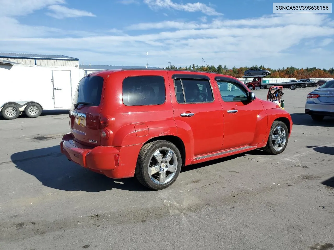 2009 Chevrolet Hhr Lt VIN: 3GNCA53V39S638156 Lot: 76919284