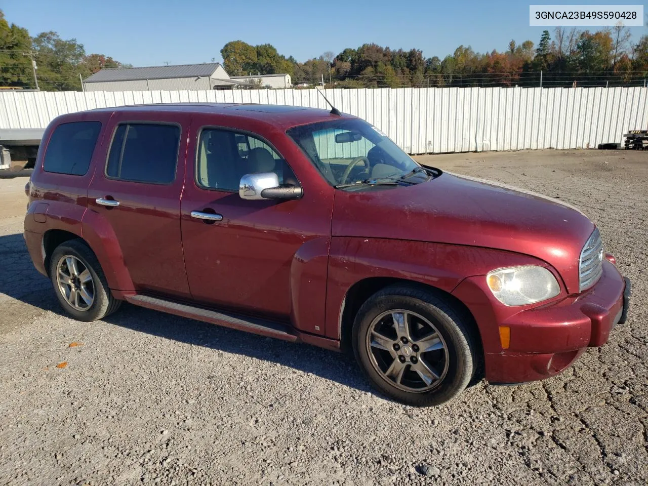 2009 Chevrolet Hhr Lt VIN: 3GNCA23B49S590428 Lot: 76938344