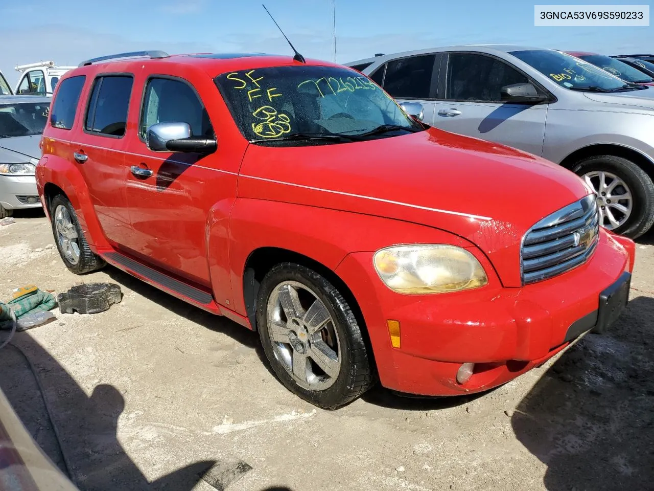 2009 Chevrolet Hhr Lt VIN: 3GNCA53V69S590233 Lot: 77262154