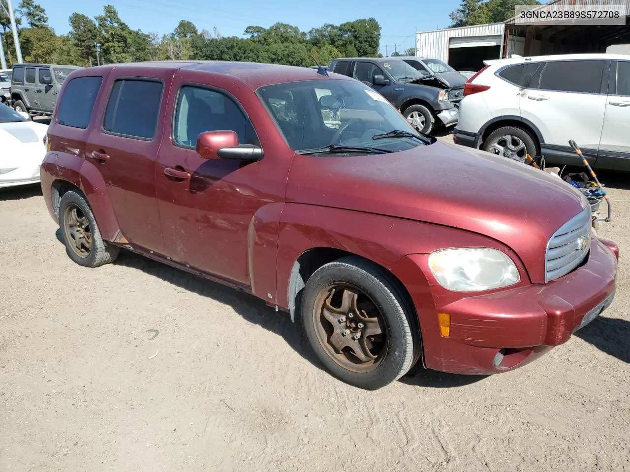 2009 Chevrolet Hhr Lt VIN: 3GNCA23B89S572708 Lot: 77882854