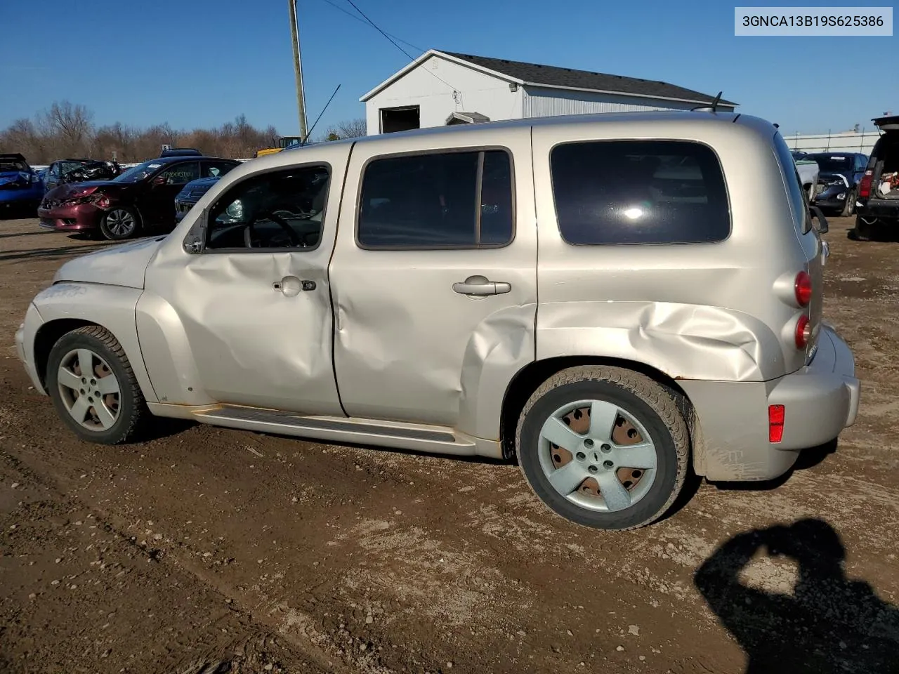 2009 Chevrolet Hhr Ls VIN: 3GNCA13B19S625386 Lot: 79814404