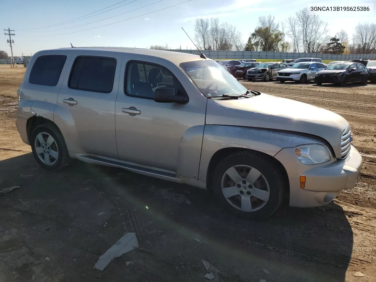 2009 Chevrolet Hhr Ls VIN: 3GNCA13B19S625386 Lot: 79814404