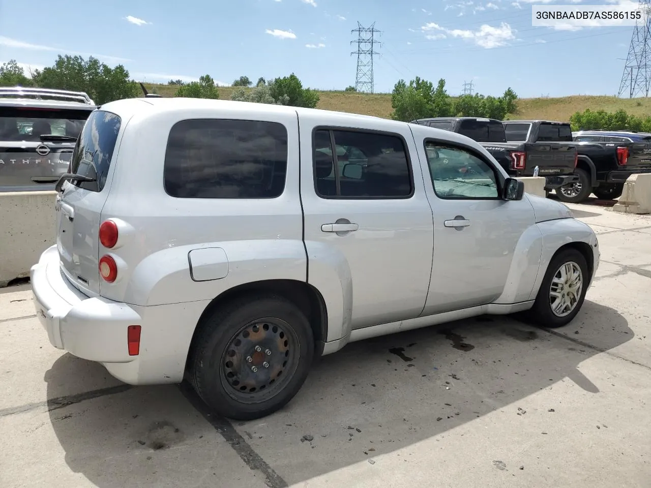 2010 Chevrolet Hhr Ls VIN: 3GNBAADB7AS586155 Lot: 59532164