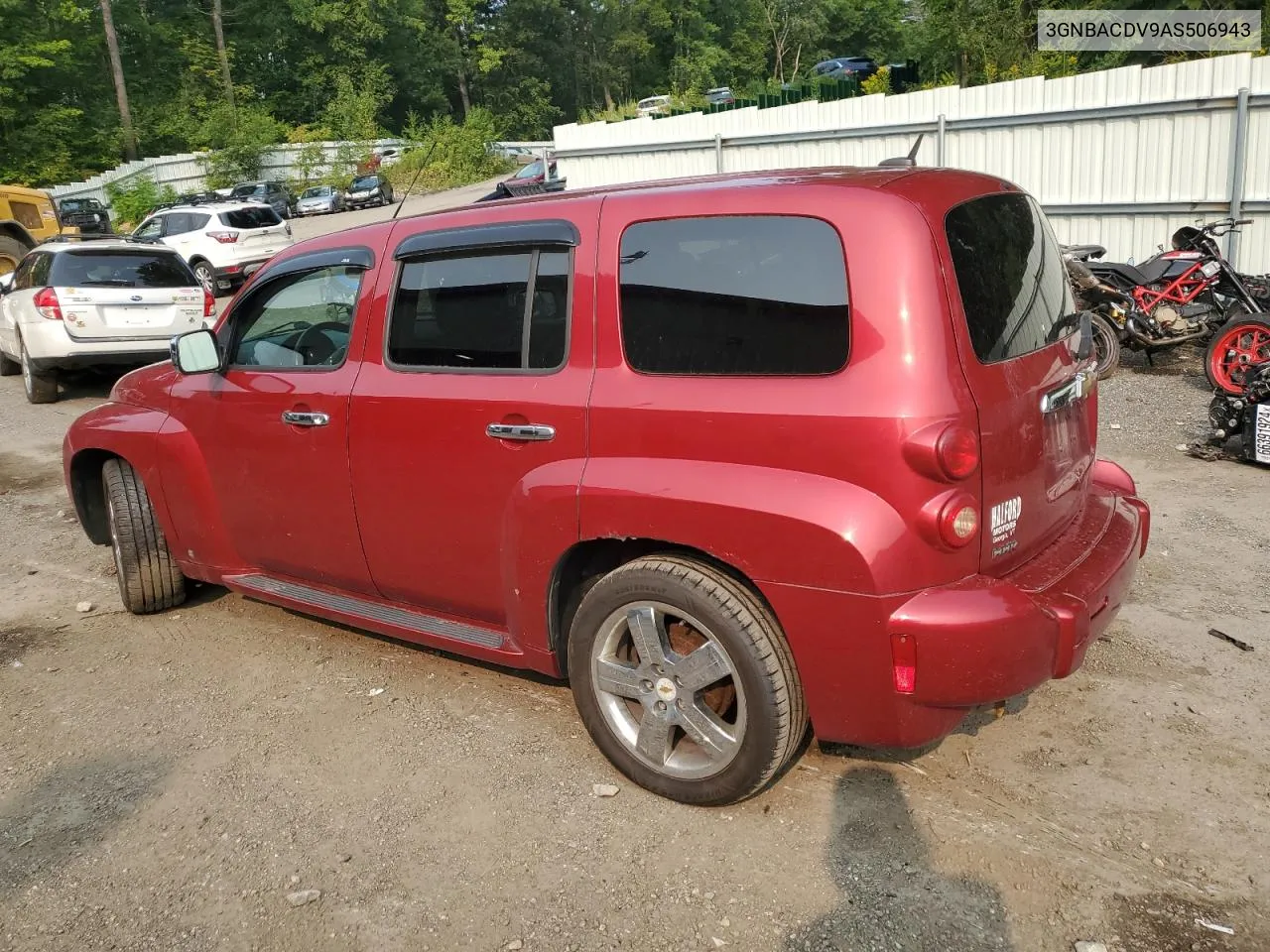 2010 Chevrolet Hhr Lt VIN: 3GNBACDV9AS506943 Lot: 66814194