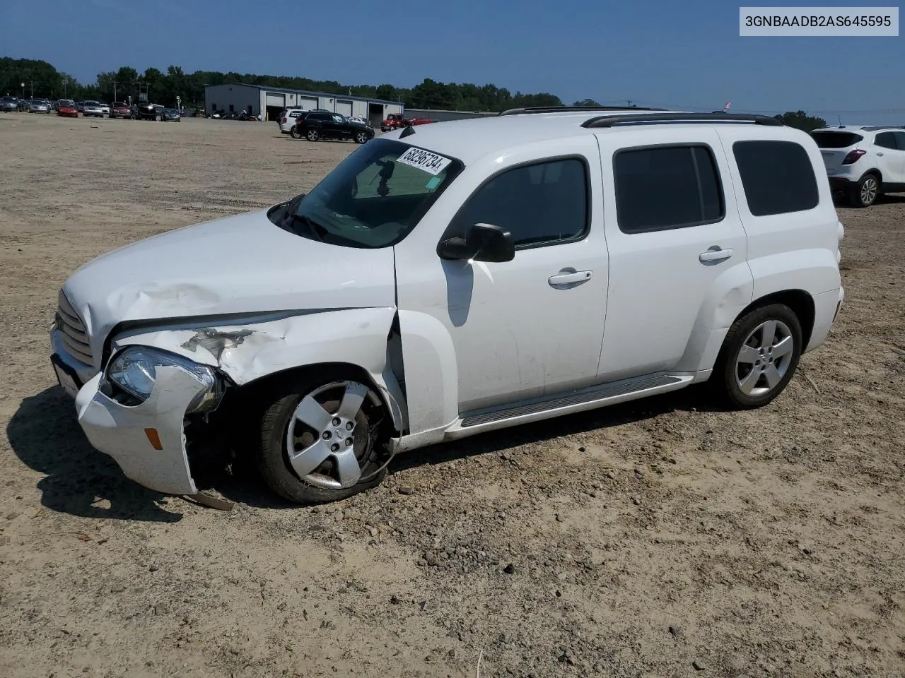 2010 Chevrolet Hhr Ls VIN: 3GNBAADB2AS645595 Lot: 68296734