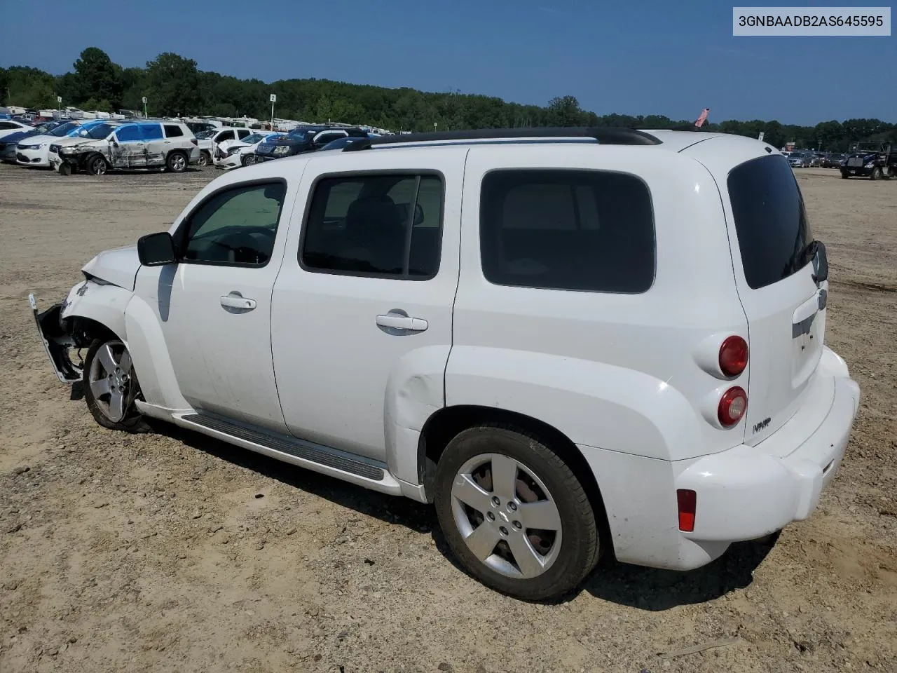 2010 Chevrolet Hhr Ls VIN: 3GNBAADB2AS645595 Lot: 68296734