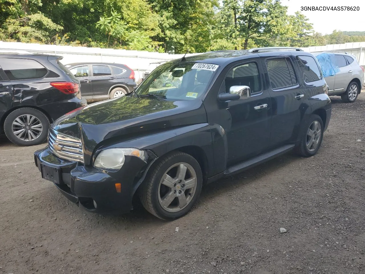 2010 Chevrolet Hhr Lt VIN: 3GNBACDV4AS578620 Lot: 70267624