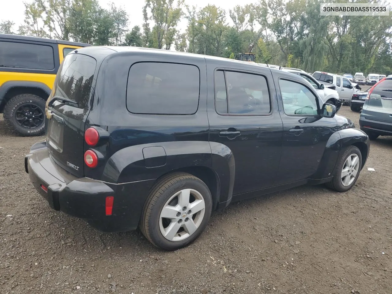 2010 Chevrolet Hhr Lt VIN: 3GNBABDB0AS519533 Lot: 70647644