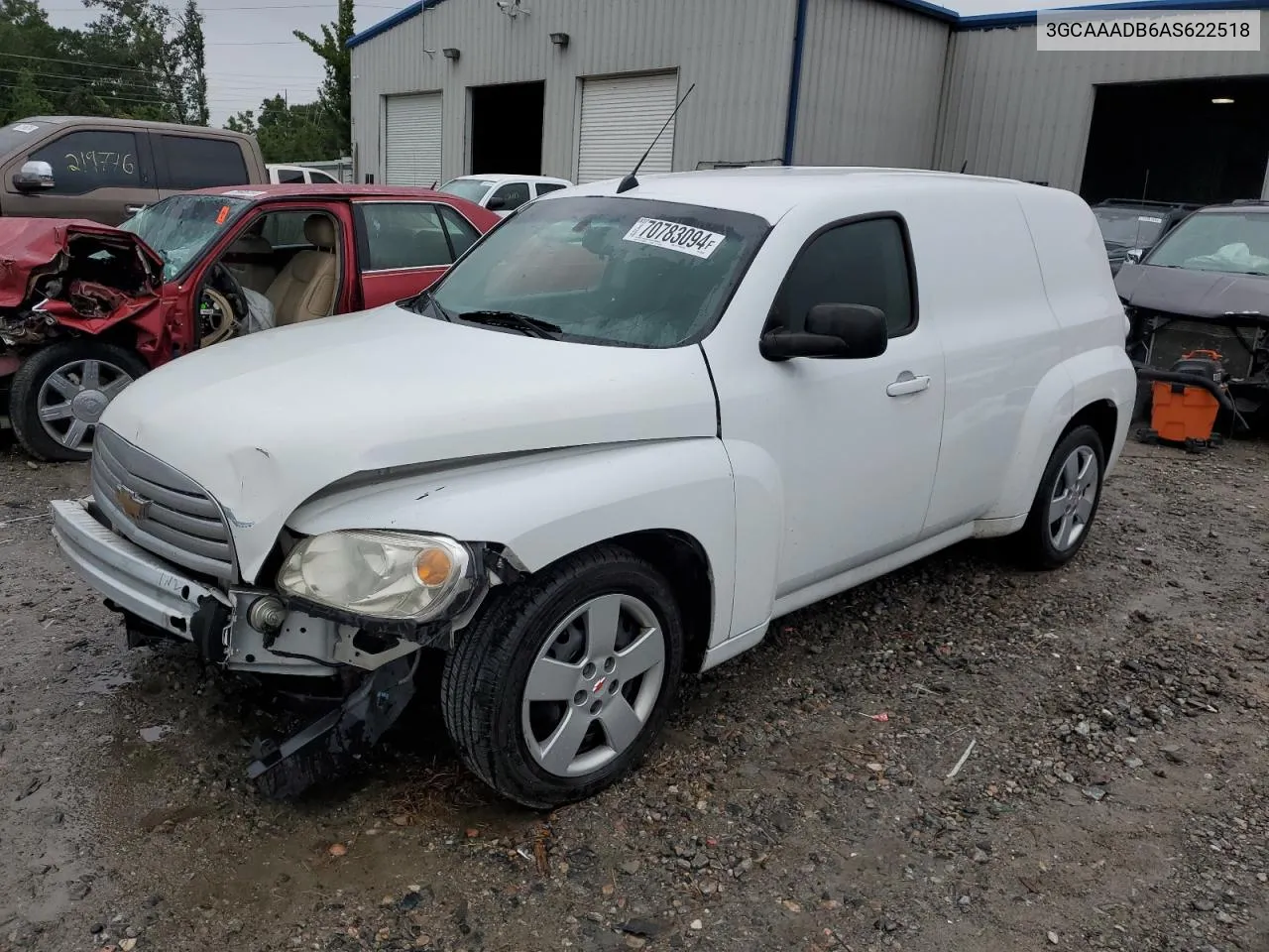 2010 Chevrolet Hhr Panel Ls VIN: 3GCAAADB6AS622518 Lot: 70783094