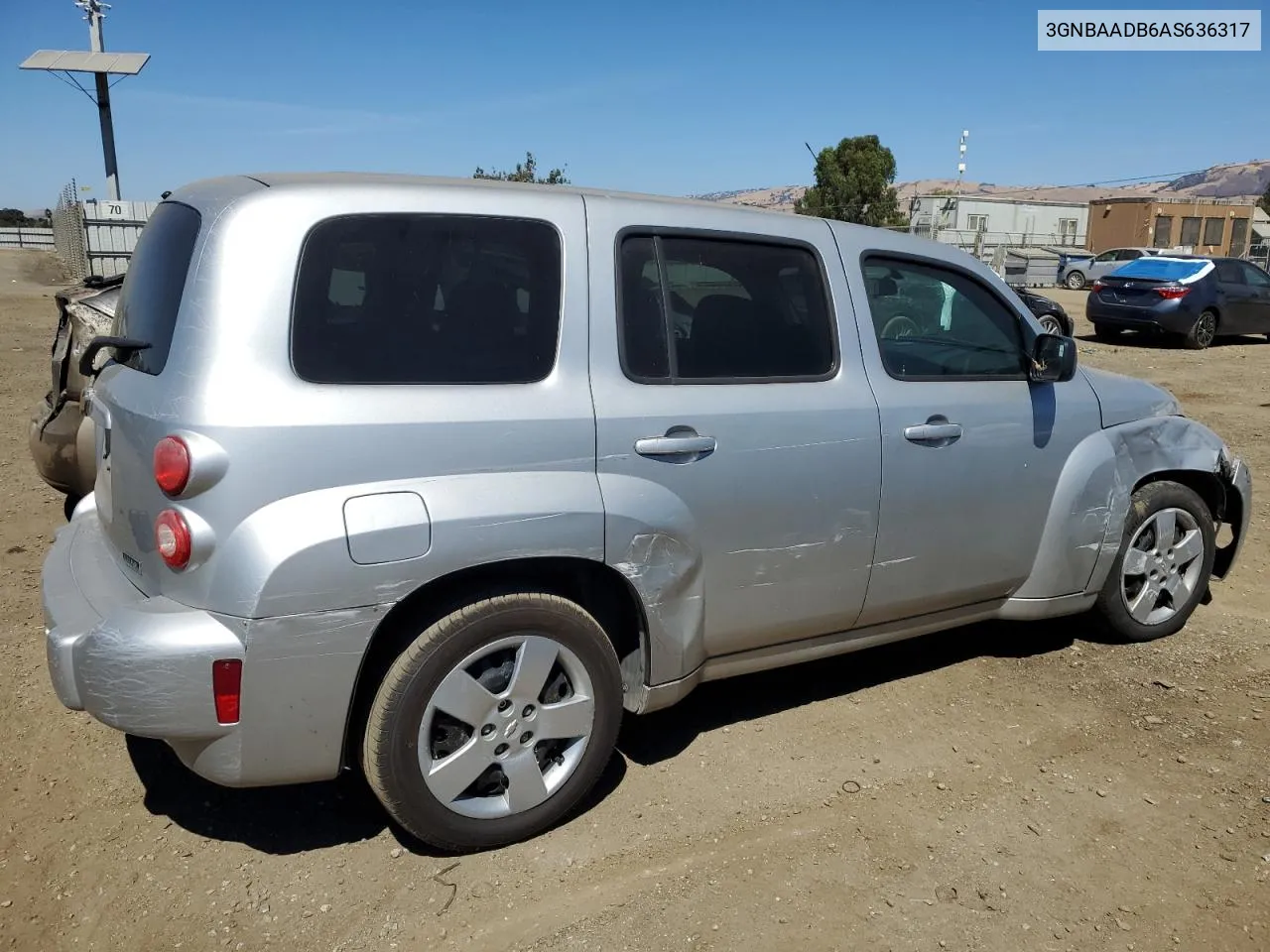 2010 Chevrolet Hhr Ls VIN: 3GNBAADB6AS636317 Lot: 70878504