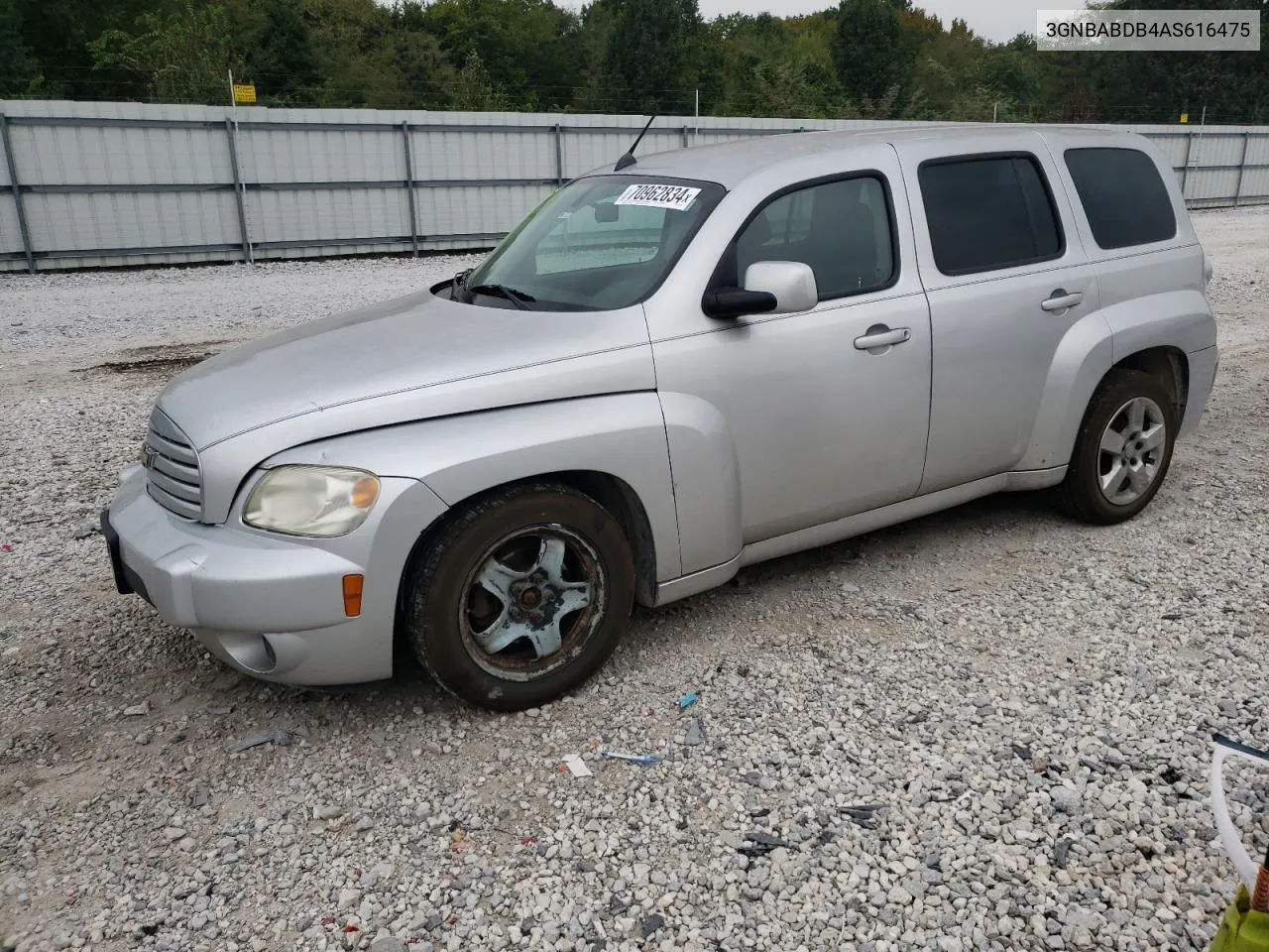 2010 Chevrolet Hhr Lt VIN: 3GNBABDB4AS616475 Lot: 70962834