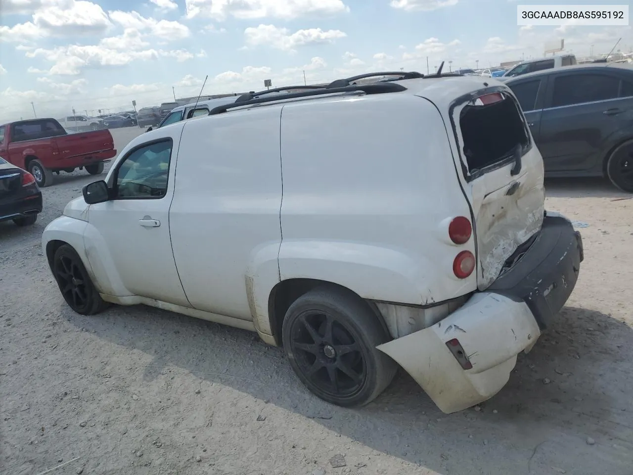 2010 Chevrolet Hhr Panel Ls VIN: 3GCAAADB8AS595192 Lot: 71707584