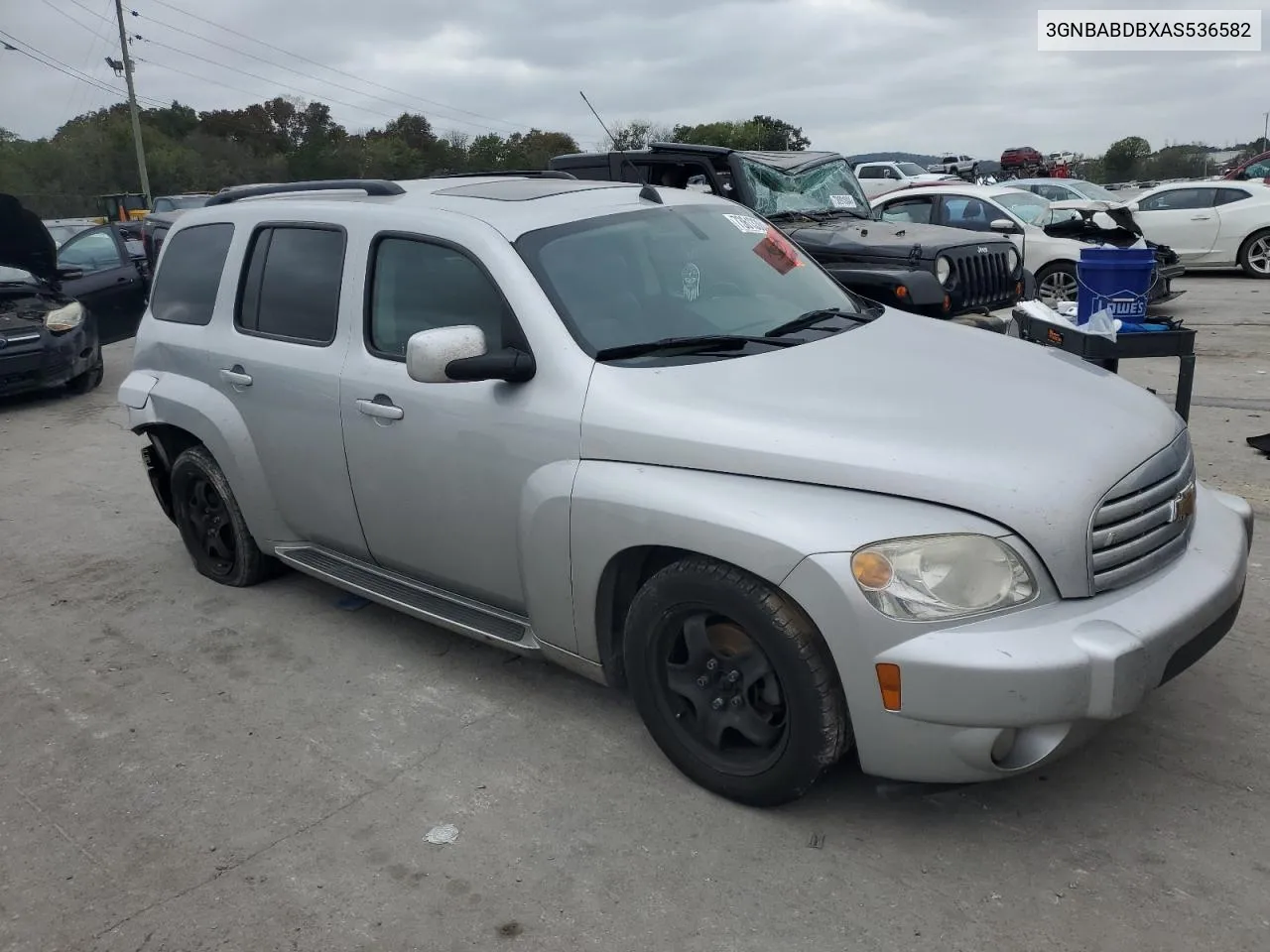 2010 Chevrolet Hhr Lt VIN: 3GNBABDBXAS536582 Lot: 73613304