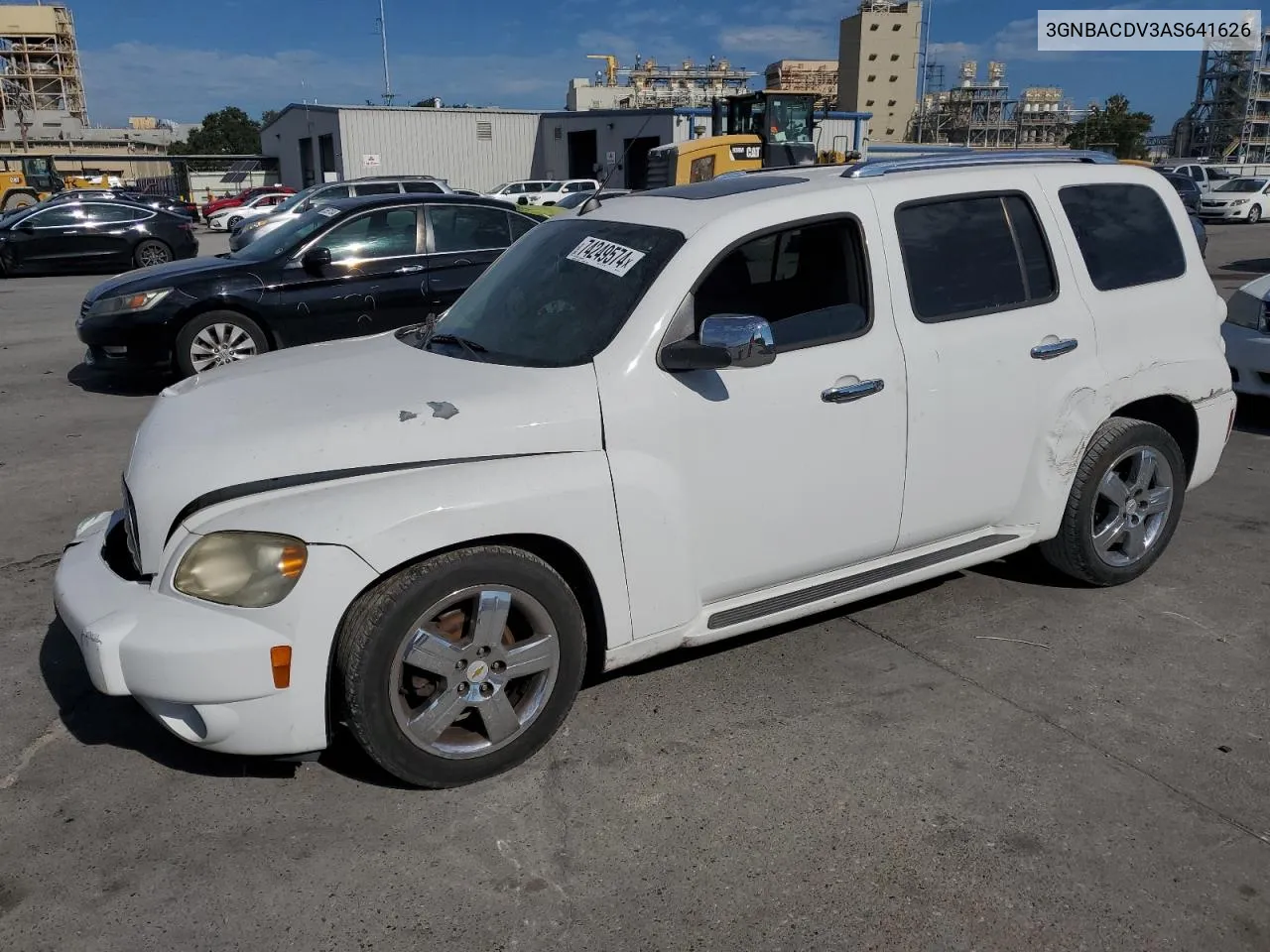 2010 Chevrolet Hhr Lt VIN: 3GNBACDV3AS641626 Lot: 74249574