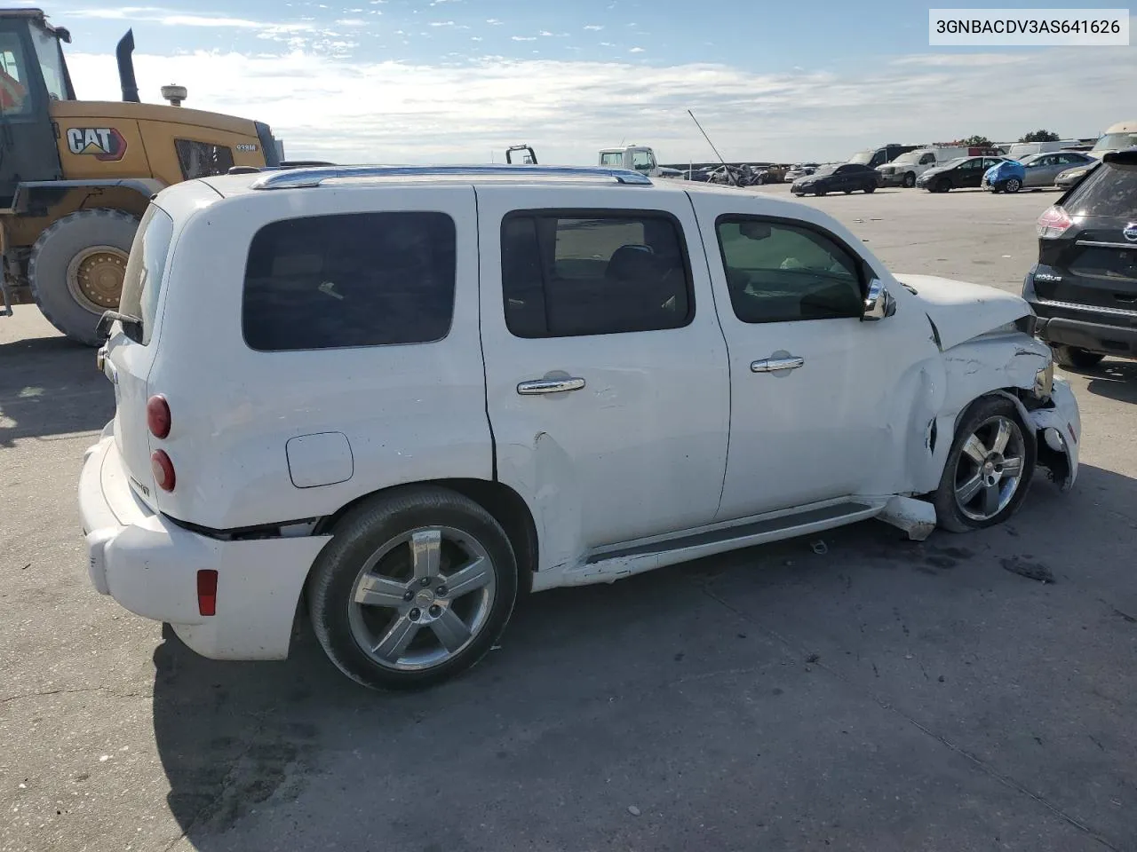 2010 Chevrolet Hhr Lt VIN: 3GNBACDV3AS641626 Lot: 74249574