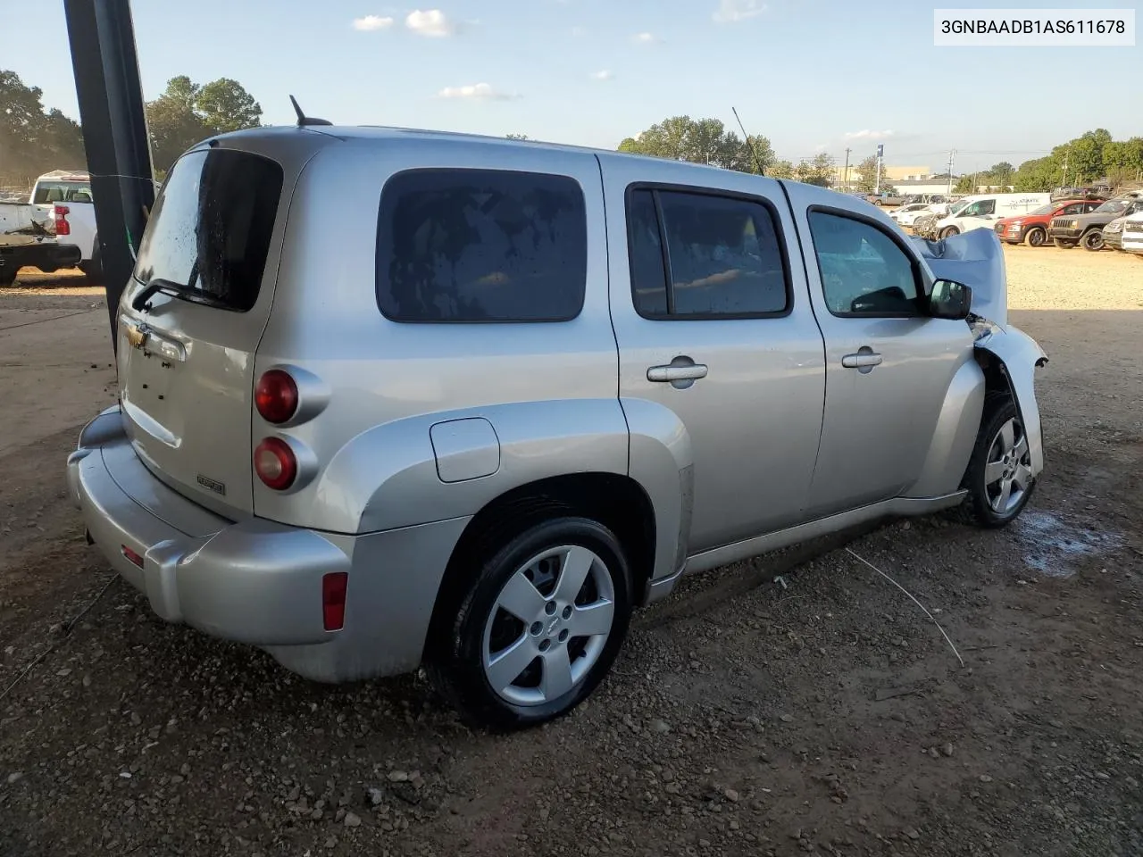 2010 Chevrolet Hhr Ls VIN: 3GNBAADB1AS611678 Lot: 74321214