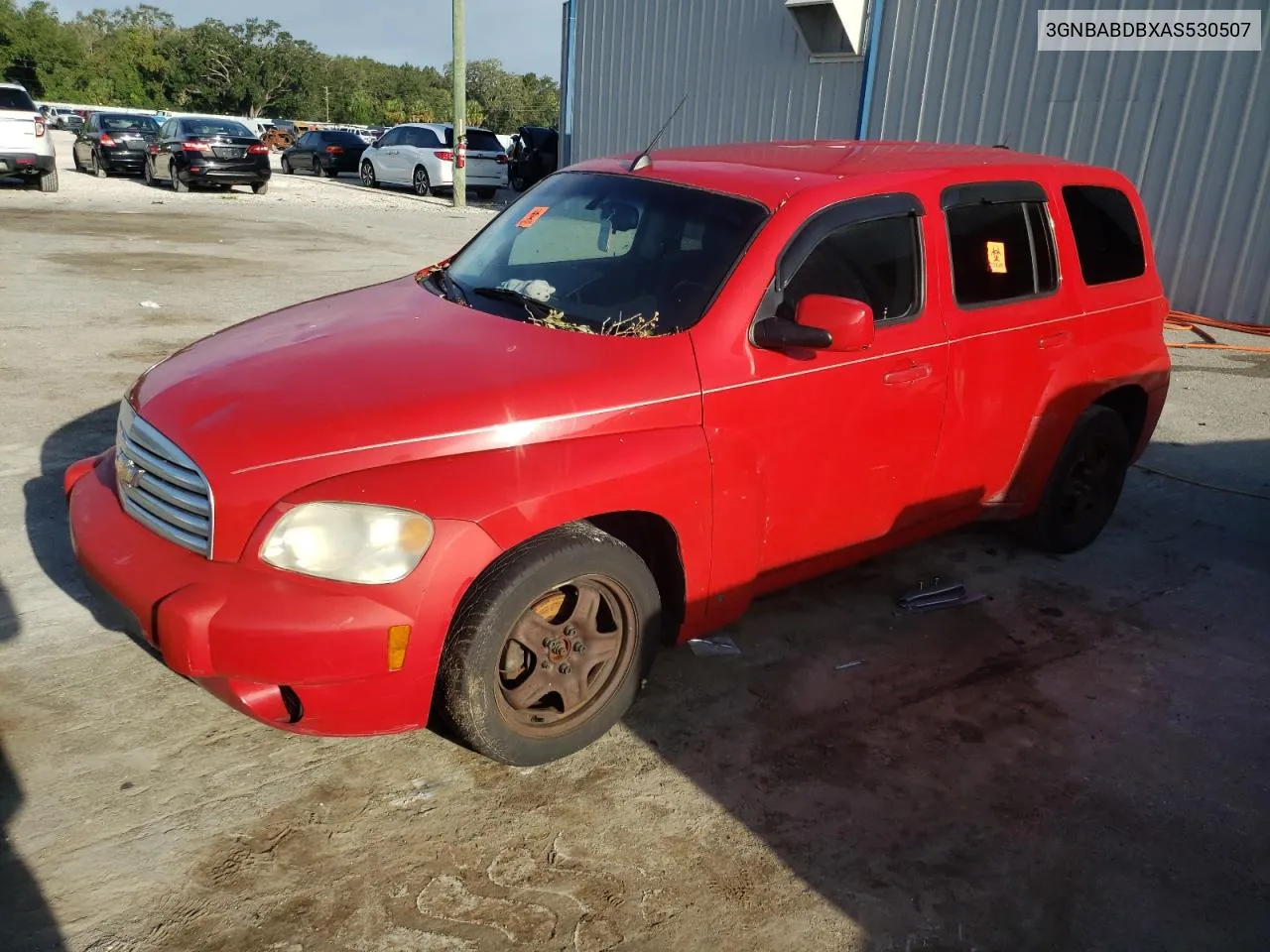 2010 Chevrolet Hhr Lt VIN: 3GNBABDBXAS530507 Lot: 75825124