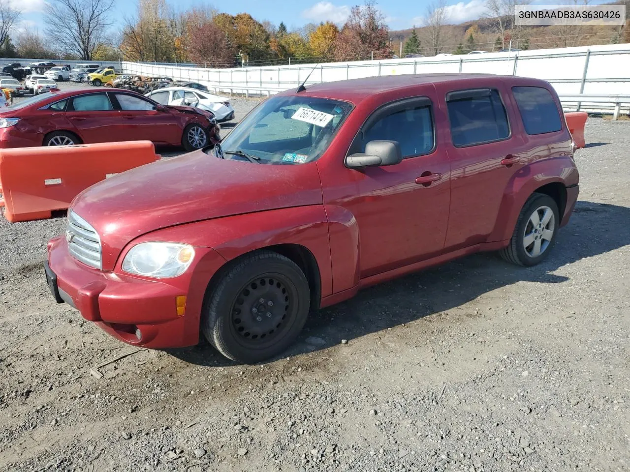 2010 Chevrolet Hhr Ls VIN: 3GNBAADB3AS630426 Lot: 76671474