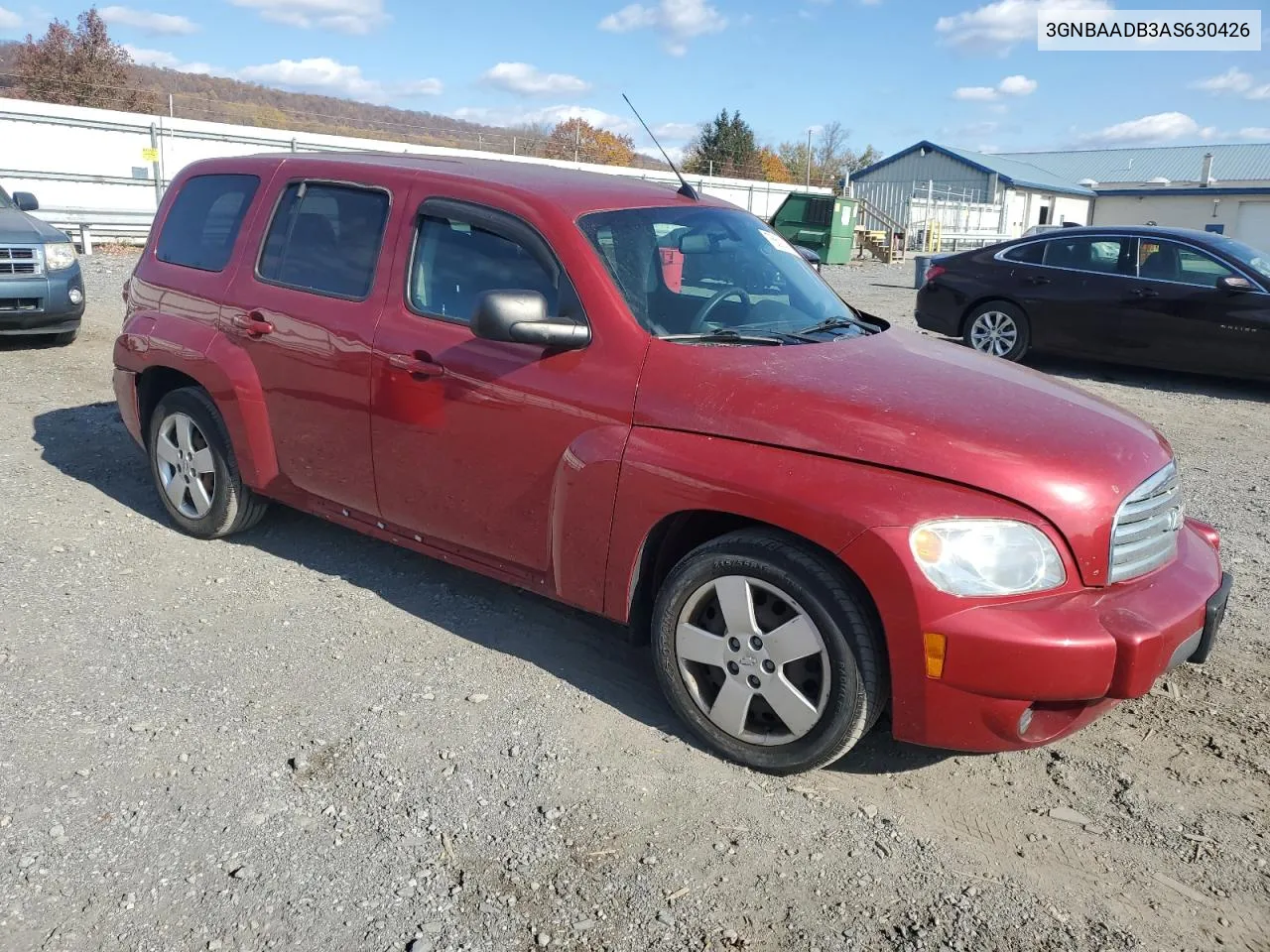 2010 Chevrolet Hhr Ls VIN: 3GNBAADB3AS630426 Lot: 76671474