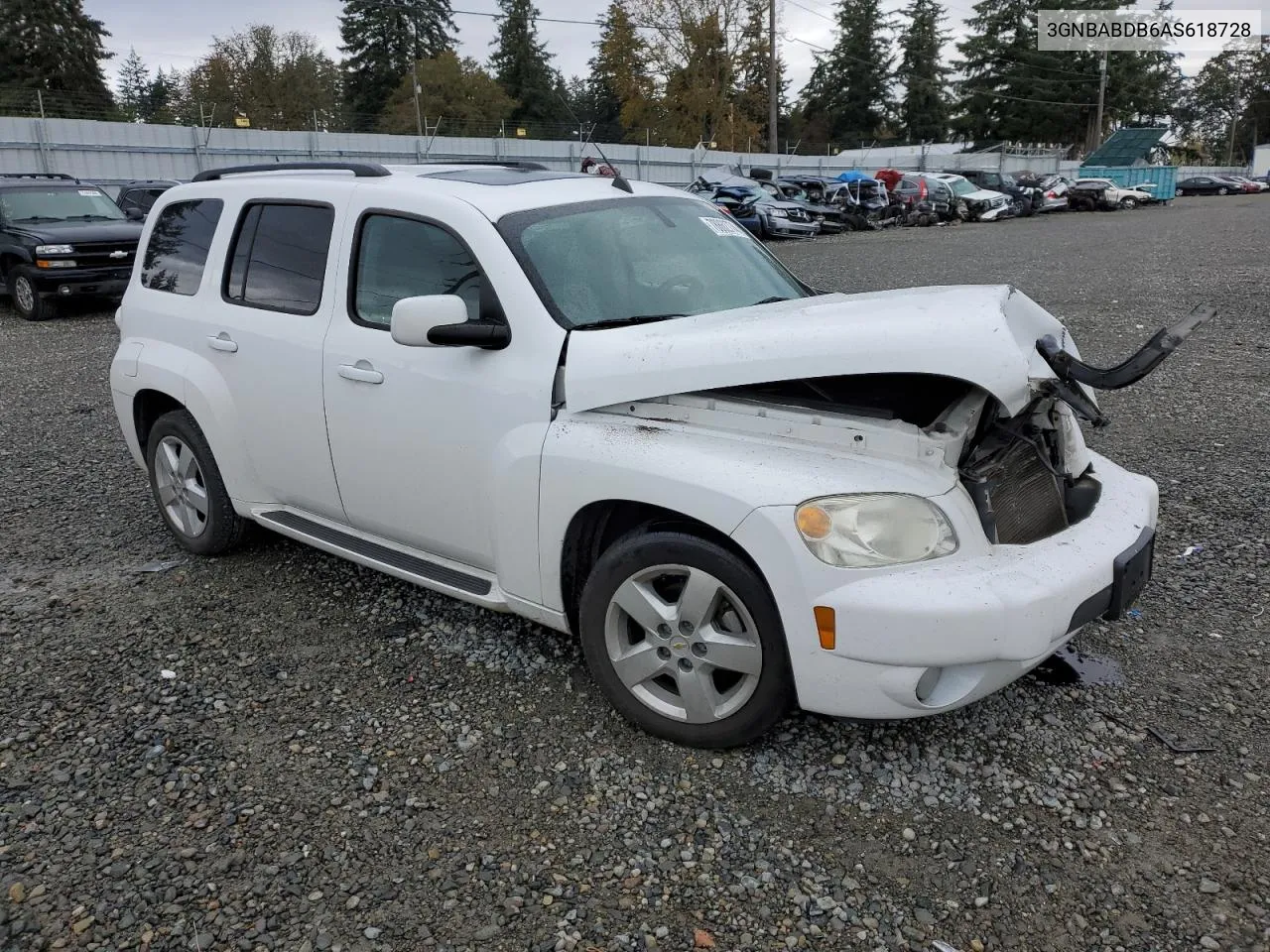 2010 Chevrolet Hhr Lt VIN: 3GNBABDB6AS618728 Lot: 78862774