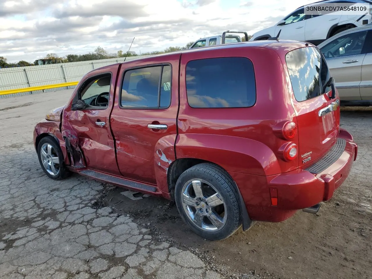 2010 Chevrolet Hhr Lt VIN: 3GNBACDV7AS648109 Lot: 79420454