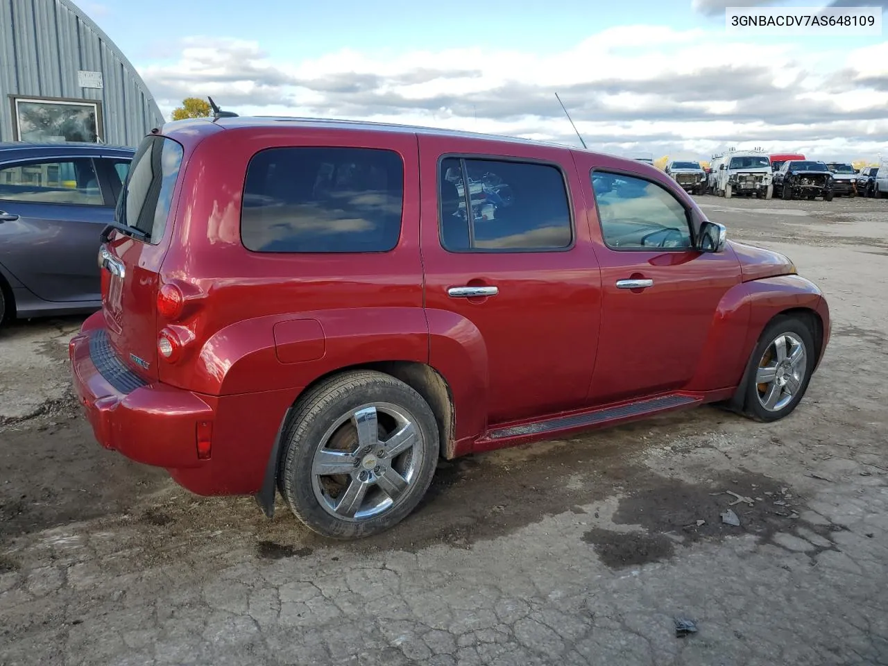 2010 Chevrolet Hhr Lt VIN: 3GNBACDV7AS648109 Lot: 79420454