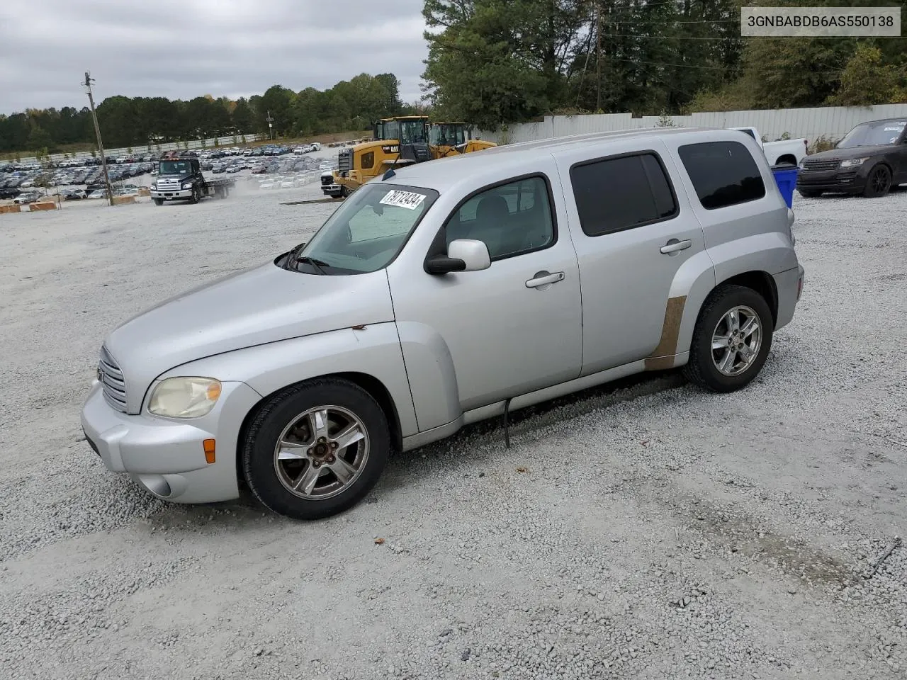 2010 Chevrolet Hhr Lt VIN: 3GNBABDB6AS550138 Lot: 79712434