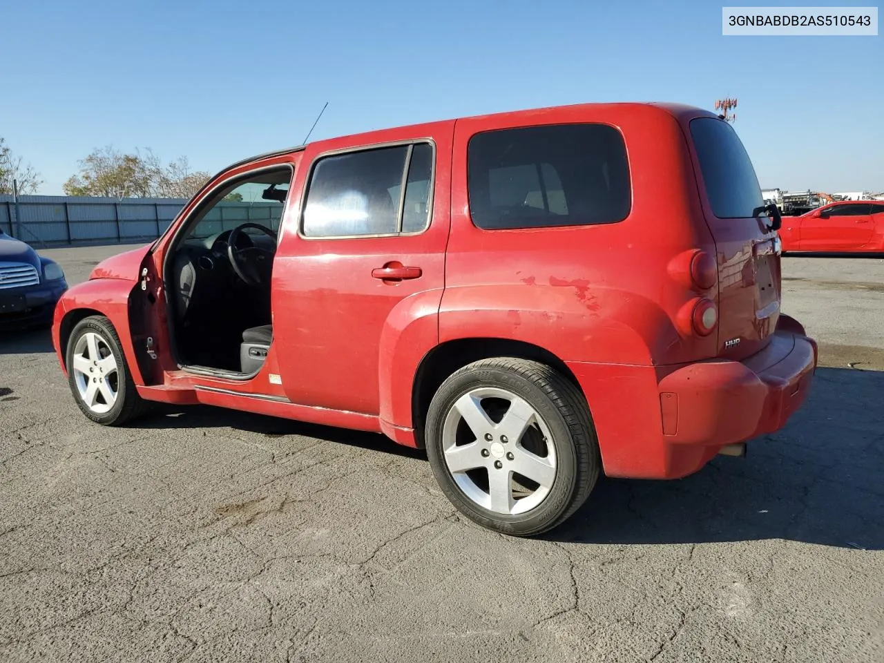 2010 Chevrolet Hhr Lt VIN: 3GNBABDB2AS510543 Lot: 80218744