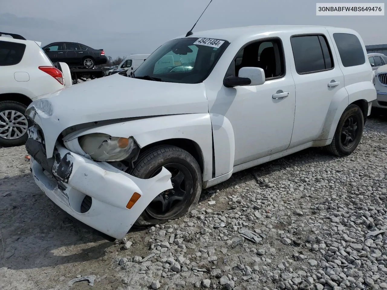 2011 Chevrolet Hhr Lt VIN: 3GNBABFW4BS649476 Lot: 45421484