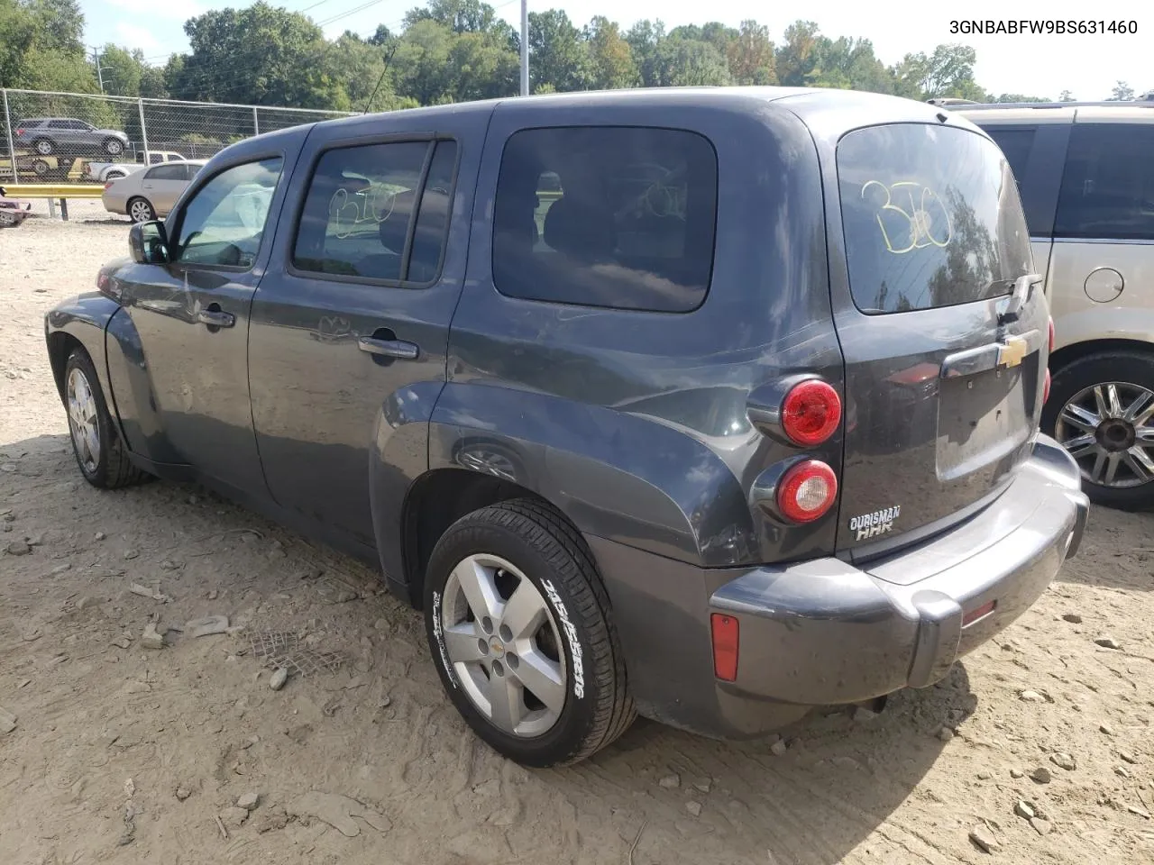 2011 Chevrolet Hhr Lt VIN: 3GNBABFW9BS631460 Lot: 70362184