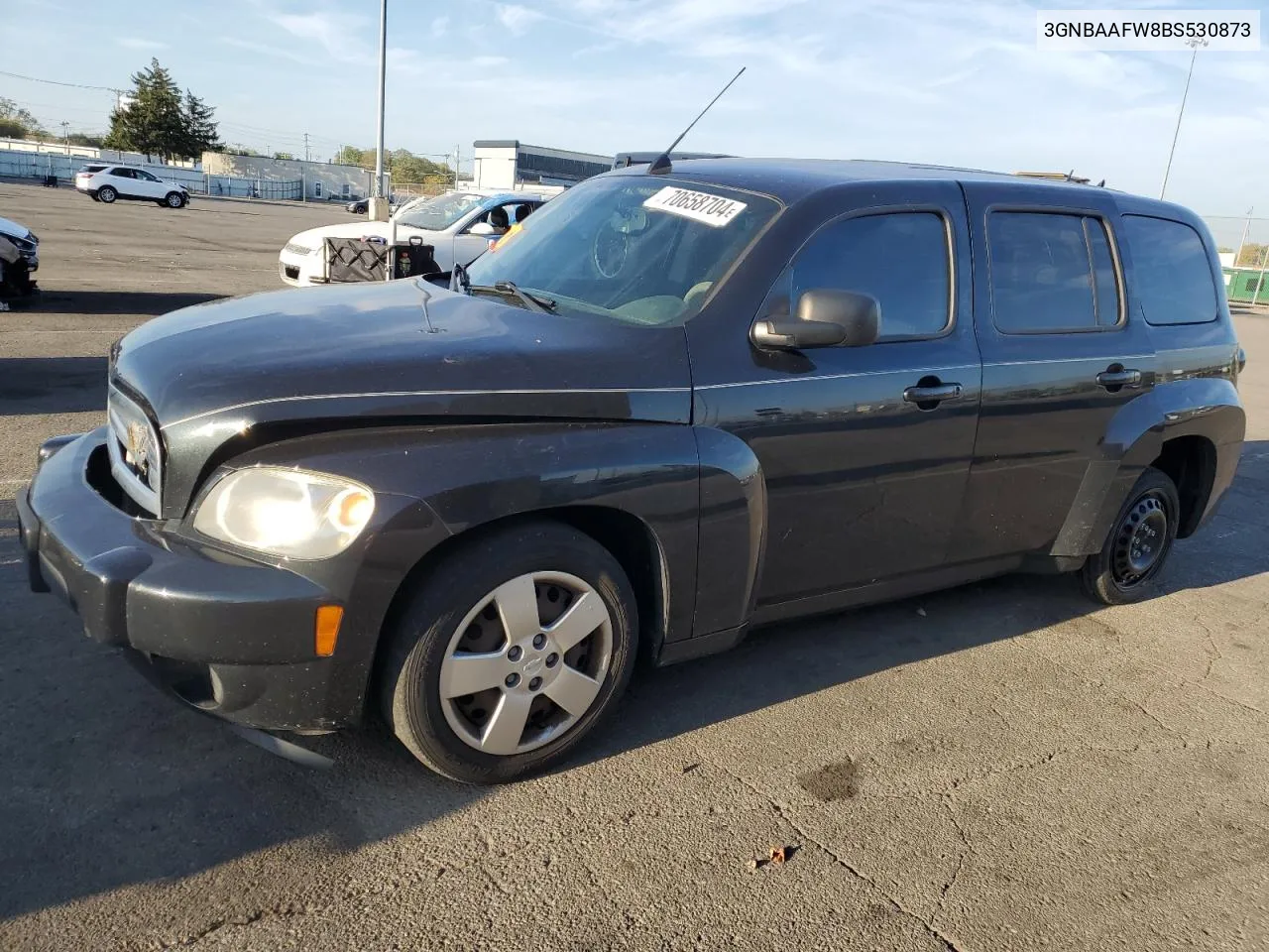 2011 Chevrolet Hhr Ls VIN: 3GNBAAFW8BS530873 Lot: 70658704