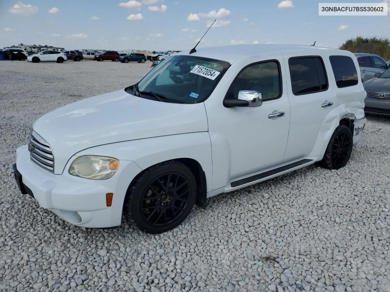 2011 Chevrolet Hhr Lt VIN: 3GNBACFU7BS530602 Lot: 71572054