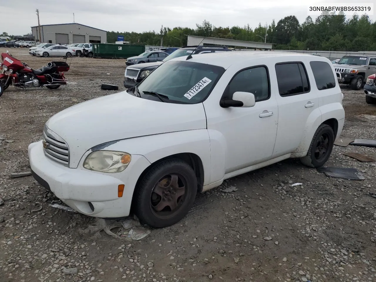 2011 Chevrolet Hhr Lt VIN: 3GNBABFW8BS653319 Lot: 71723474